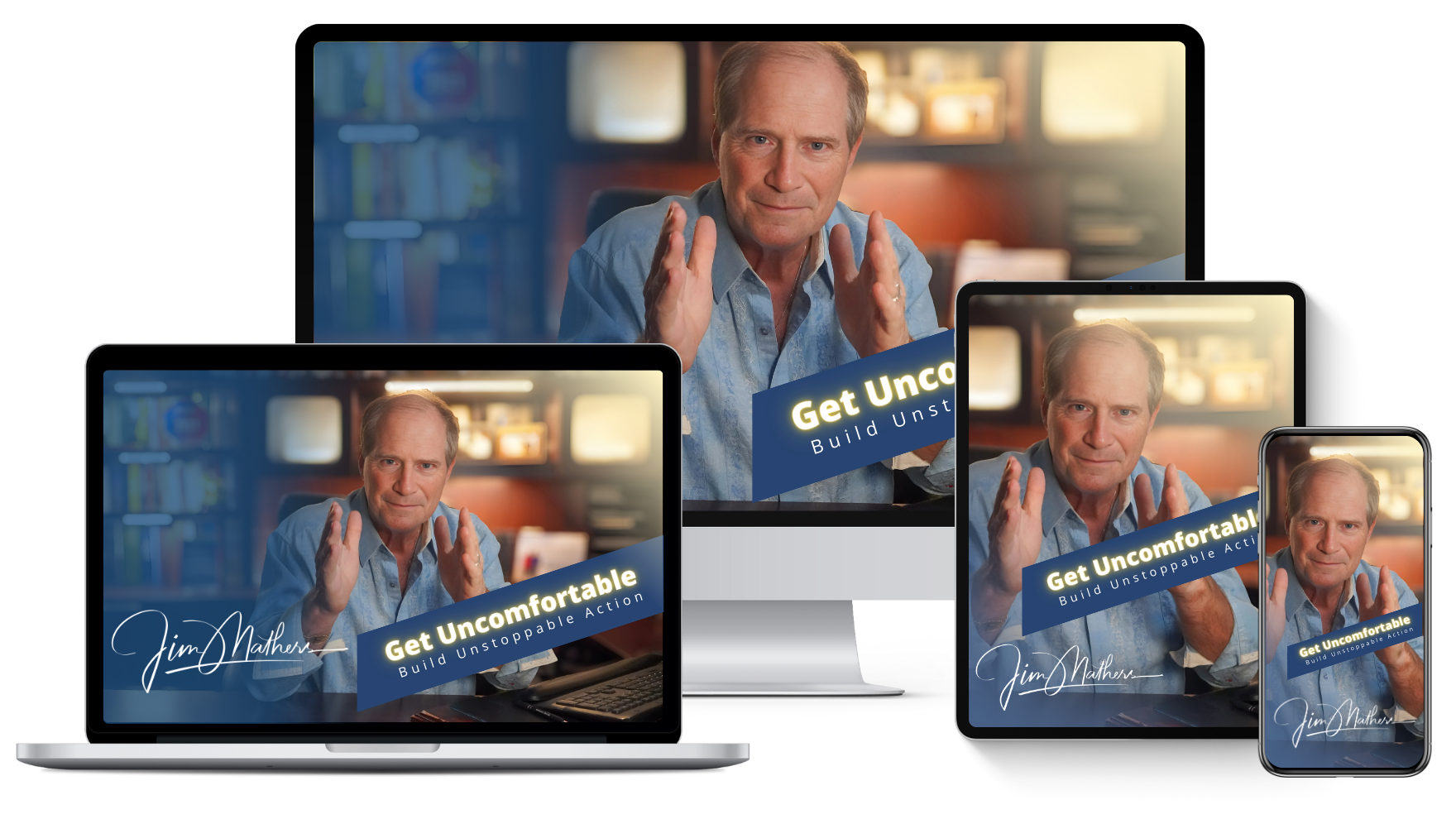 The Get Uncomfortable Course by Jim Mathers